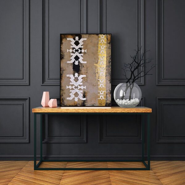 "Avlija" - unikatna umetnička slika