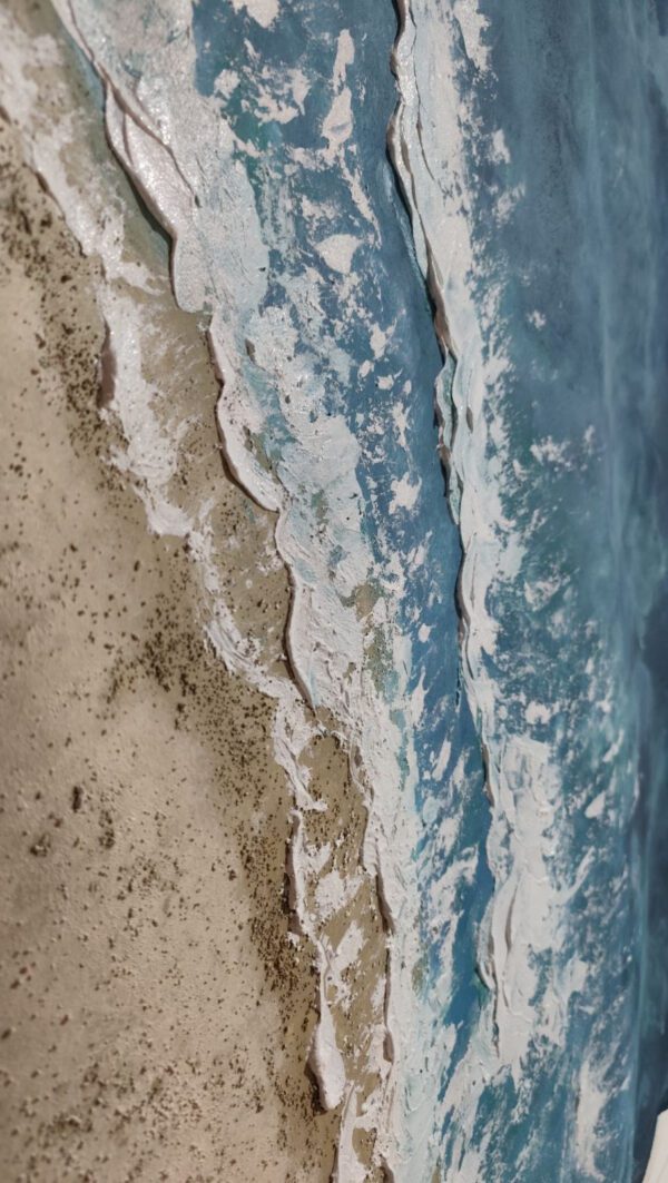 A Piece of the Sea, original art by Mirjana Fat