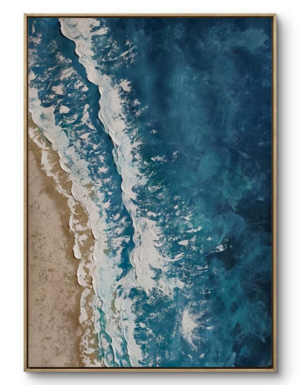 A Piece of the Sea, original art by Mirjana Fat