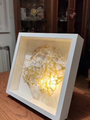 Aurum by Mirjana Fat | Collection Nervura | Original 3D Art