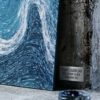 The Azure Embrace, original textured art by Mirjana Fat