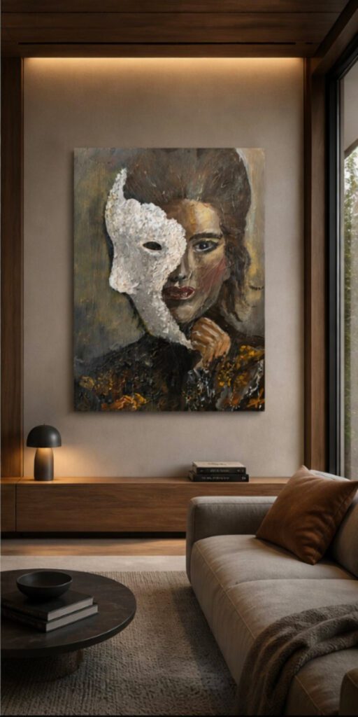 When-the-Mask-Falls-Mirjana-Fat-Mira-Art-Studio